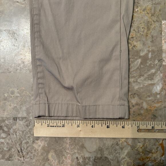 Birddogs Pants Mens 32x30 (Fits 32x28) Tan Lined Stretch Performance Chino Golf - Picture 10 of 14